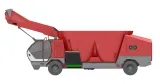 Selbstfahrender Zweischnecken-Futtermischwagen